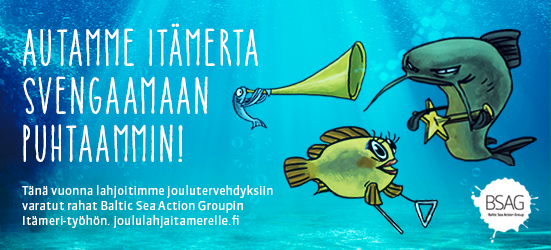 EKE-Yhtiöt tukevat Itämeren suojelua