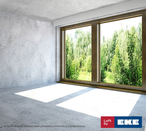 Asuntomessujen oheiskohteessa esitellään loft-asumista