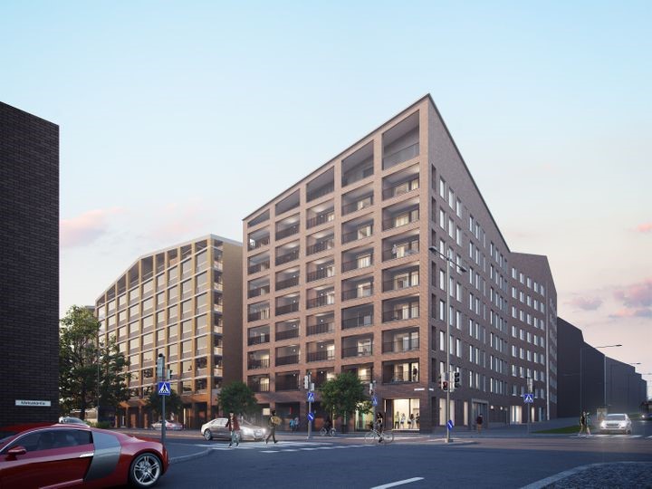 EKE-Rakennus urakoitsijaksi Pasilan Postipuiston pohjoiseen kortteliin